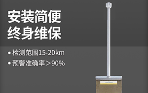 大气电场仪的意义-提前发出雷电预警警报安心放心【易造防雷】