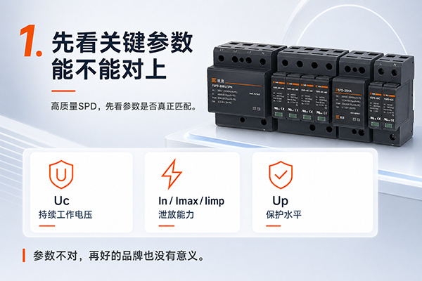 Uc、Up、In、Imax、Iimp分别是什么意思?浪涌保护器参数怎么选?,Uc、In、Imax、Iimp与Up关键参数说明图 Uc、Up、In、Imax、Iimp分别是什么意思?浪涌保护器参数怎么选?,Uc、In、Imax、Iimp与Up关键参数说明图