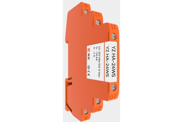 易造YZ HA-24WS信号浪涌保护器模块外观 易造YZ HA-24WS信号浪涌保护器模块外观