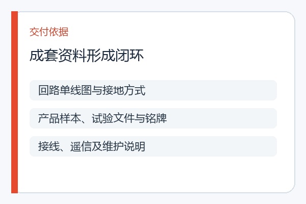 储能PCS交流侧SPD交付资料核对清单 储能PCS交流侧SPD交付资料核对清单